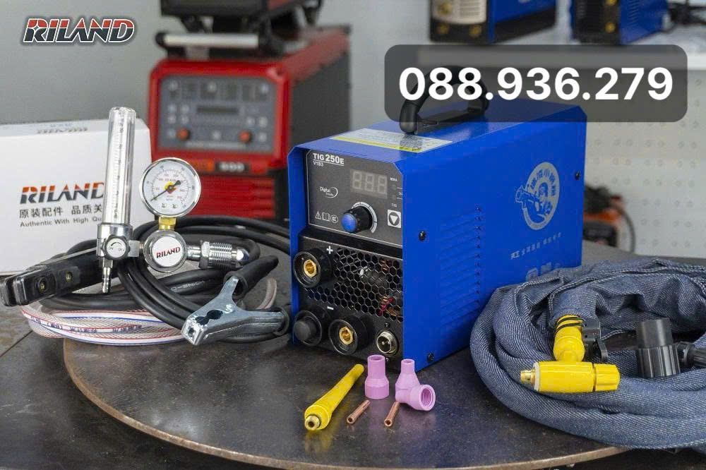 Phụ kiện đầy đủ máy hàn Riland TIG 250E