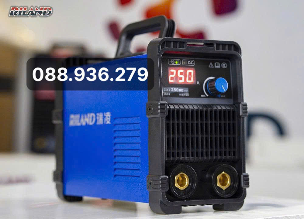 Máy Hàn Riland ZX7 250DE - tổng quan thiết kế nhỏ gọn, inverter IGBT 220V