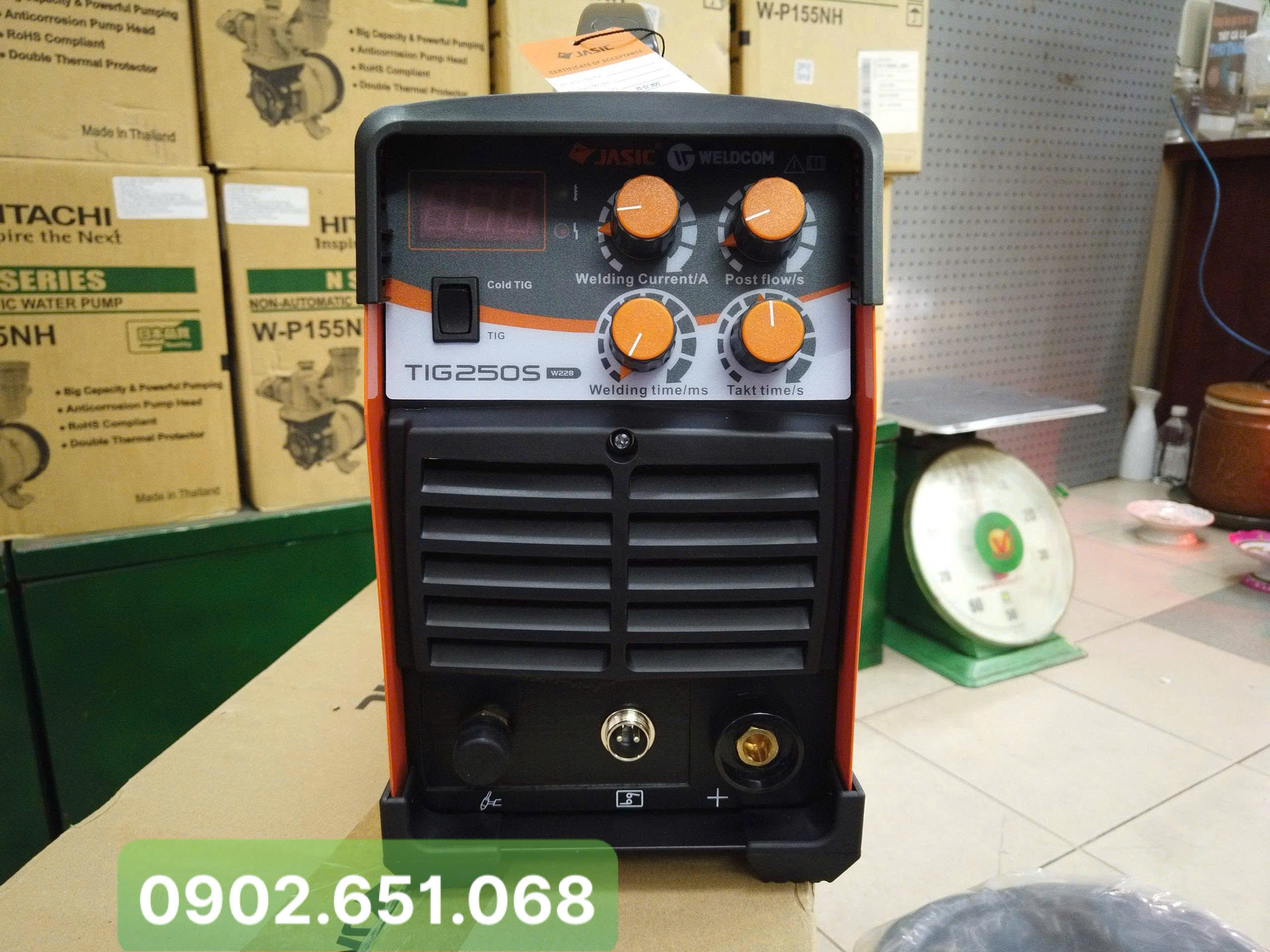 Máy hàn TIG nguội Jasic 250S W228 – Tổng quan sản phẩm