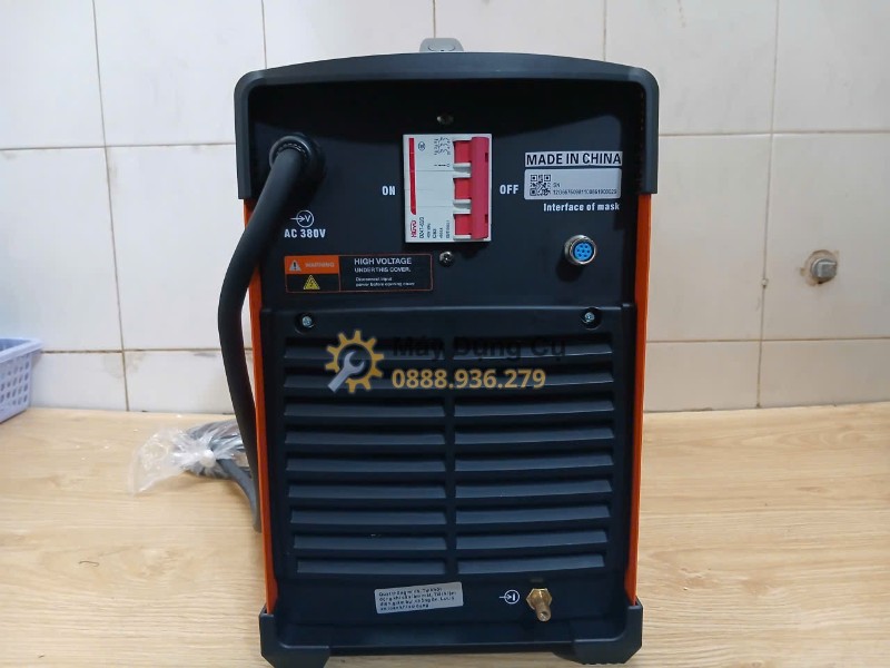 Máy hàn TIG nguội Jasic TIG300 W229 - mat sau toan canh