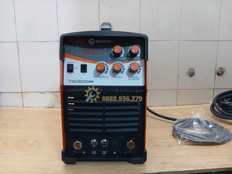 Máy hàn TIG nguội Jasic TIG300 W229 - mat truoc toan canh