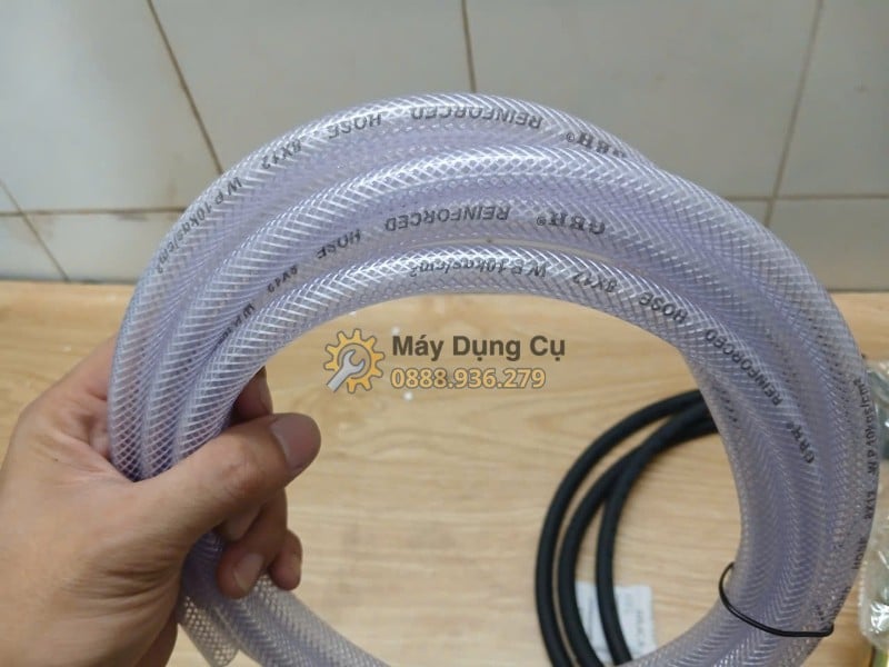 Máy hàn TIG nguội Jasic TIG300 W229 - ong khi trong suot cuon tron