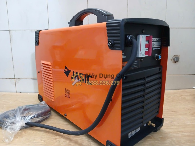 Máy hàn TIG nguội Jasic TIG300 W229 - than may goc cheo phia sau