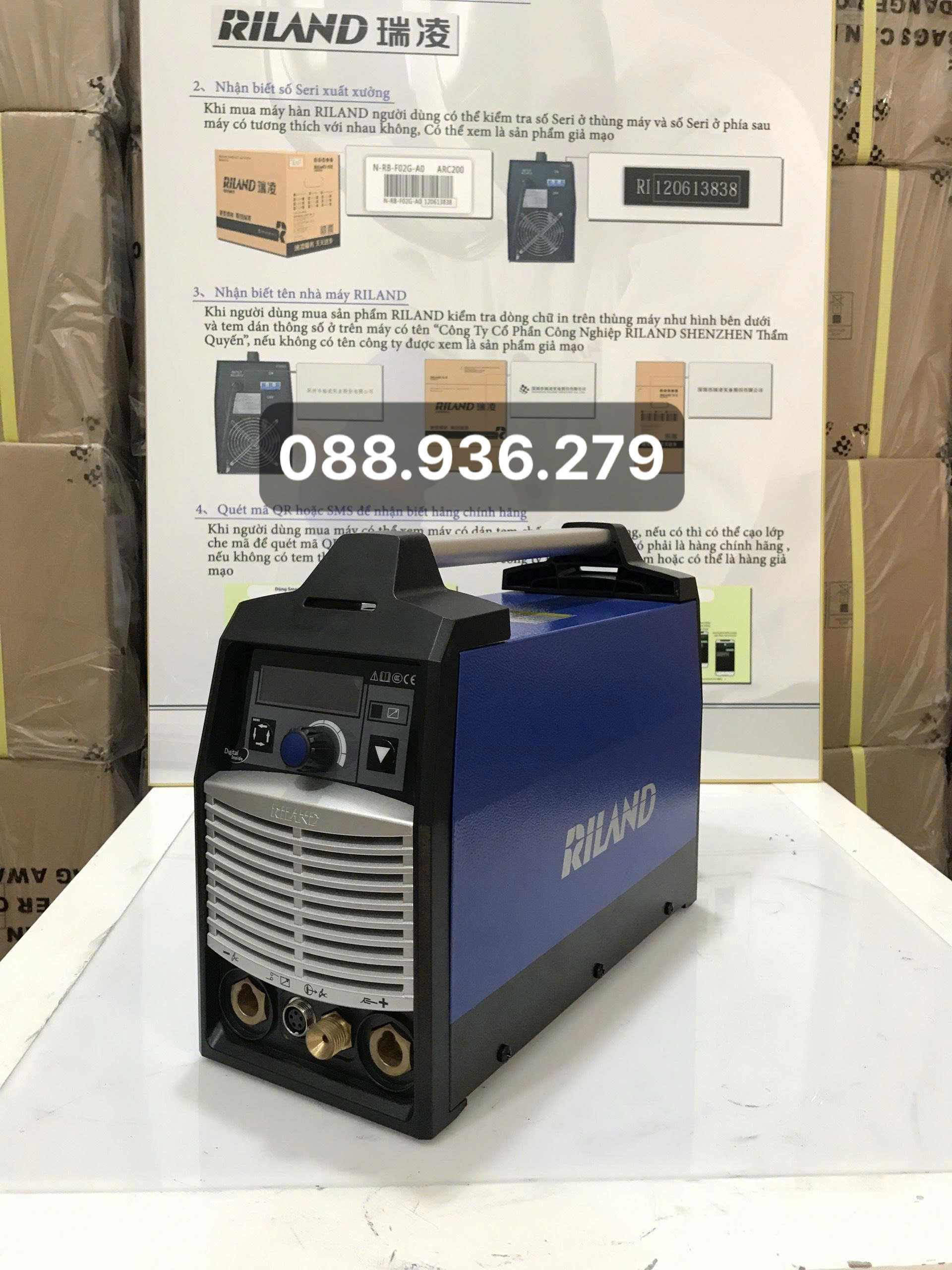 Máy hàn TIG Riland 200PAC/DC GDM - hình ảnh tổng quan