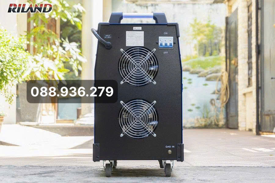 Máy Hàn TIG Riland 315PAC/DC - góc nghiêng sản phẩm