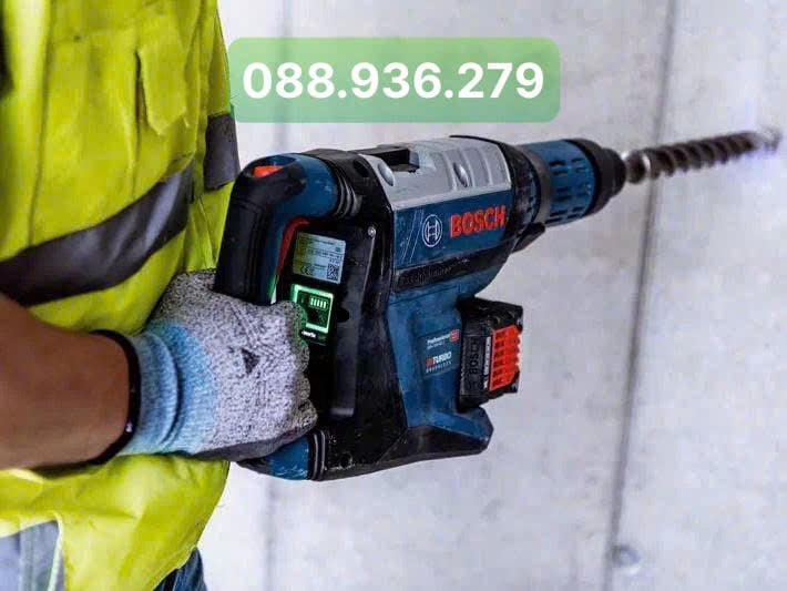 Hình thực tế Bosch GBH 18V-45 C Solo – khoan bê tông dày