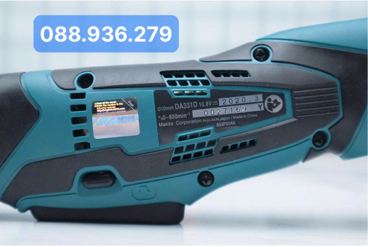 Máy Khoan Góc Dùng Pin 10.8V Makita DA331DZ – hình sản phẩm