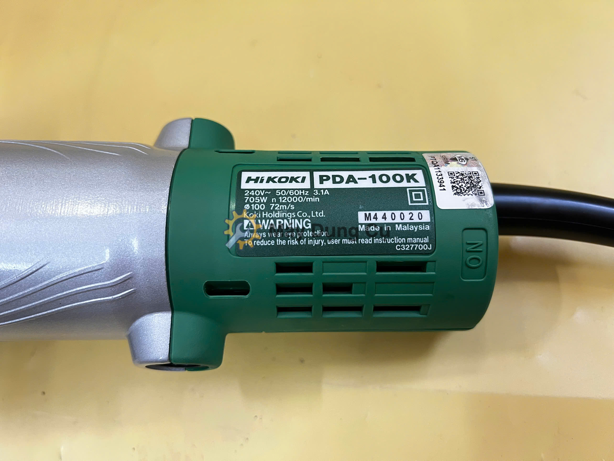 Máy mài góc Hikoki PDA100K đường kính 100mm