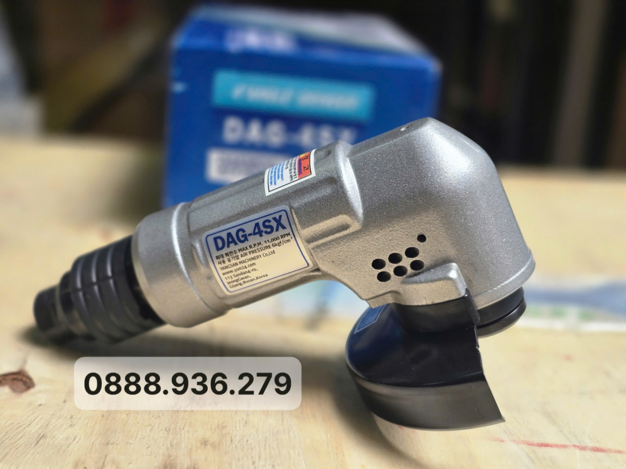 Máy mài khí nén Daewoo DAG-4SX-1 cho xưởng cơ khí