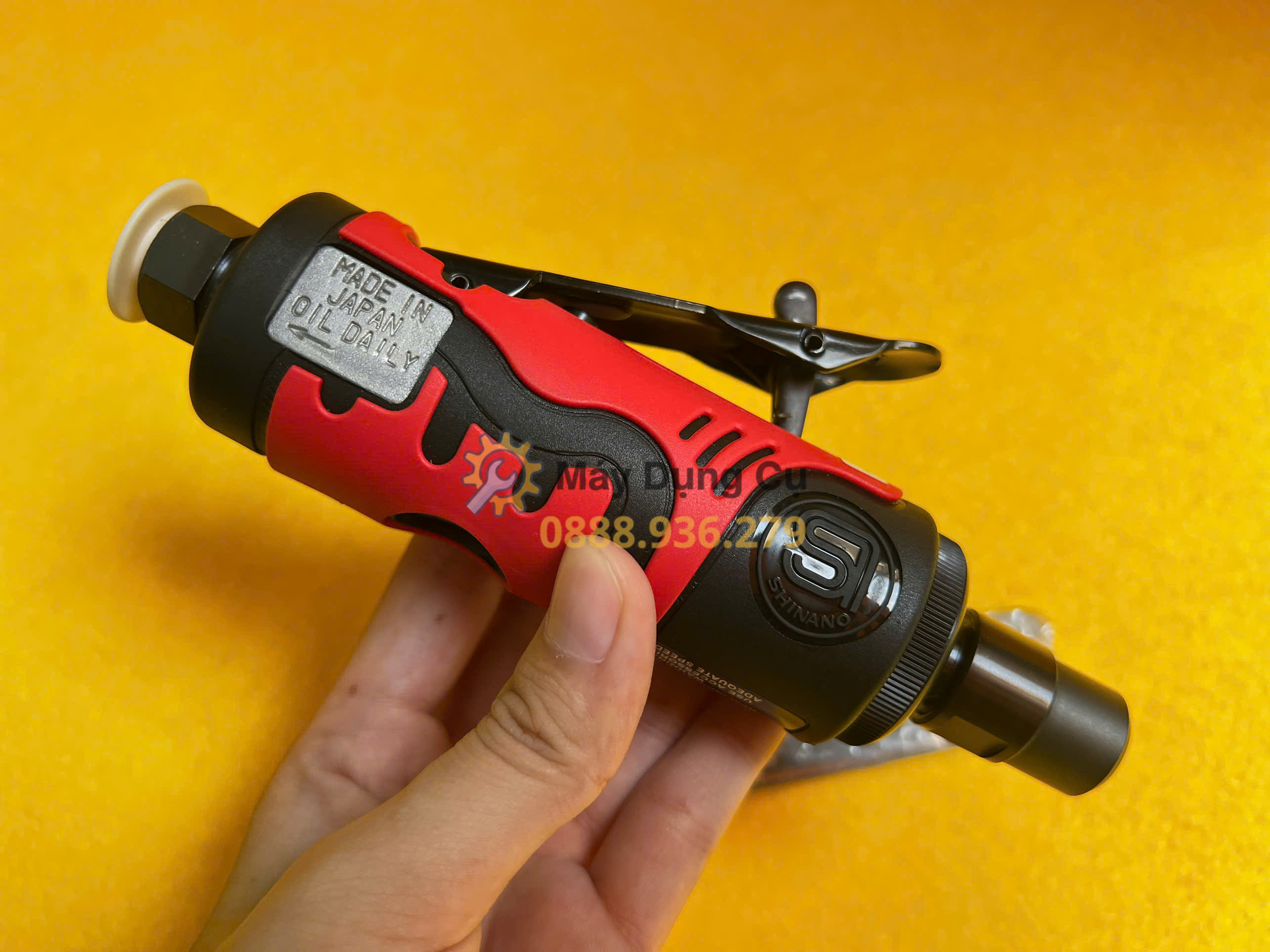 Máy mài khí nén Shinano SI-2002EX đầu kẹp 1/4 inch
