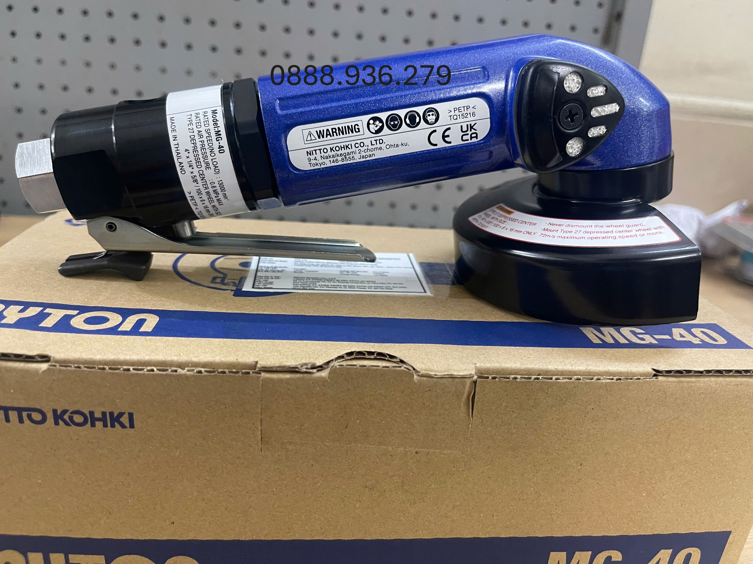 Máy Mài Thẳng Nitto MG-40 Chính Hãng