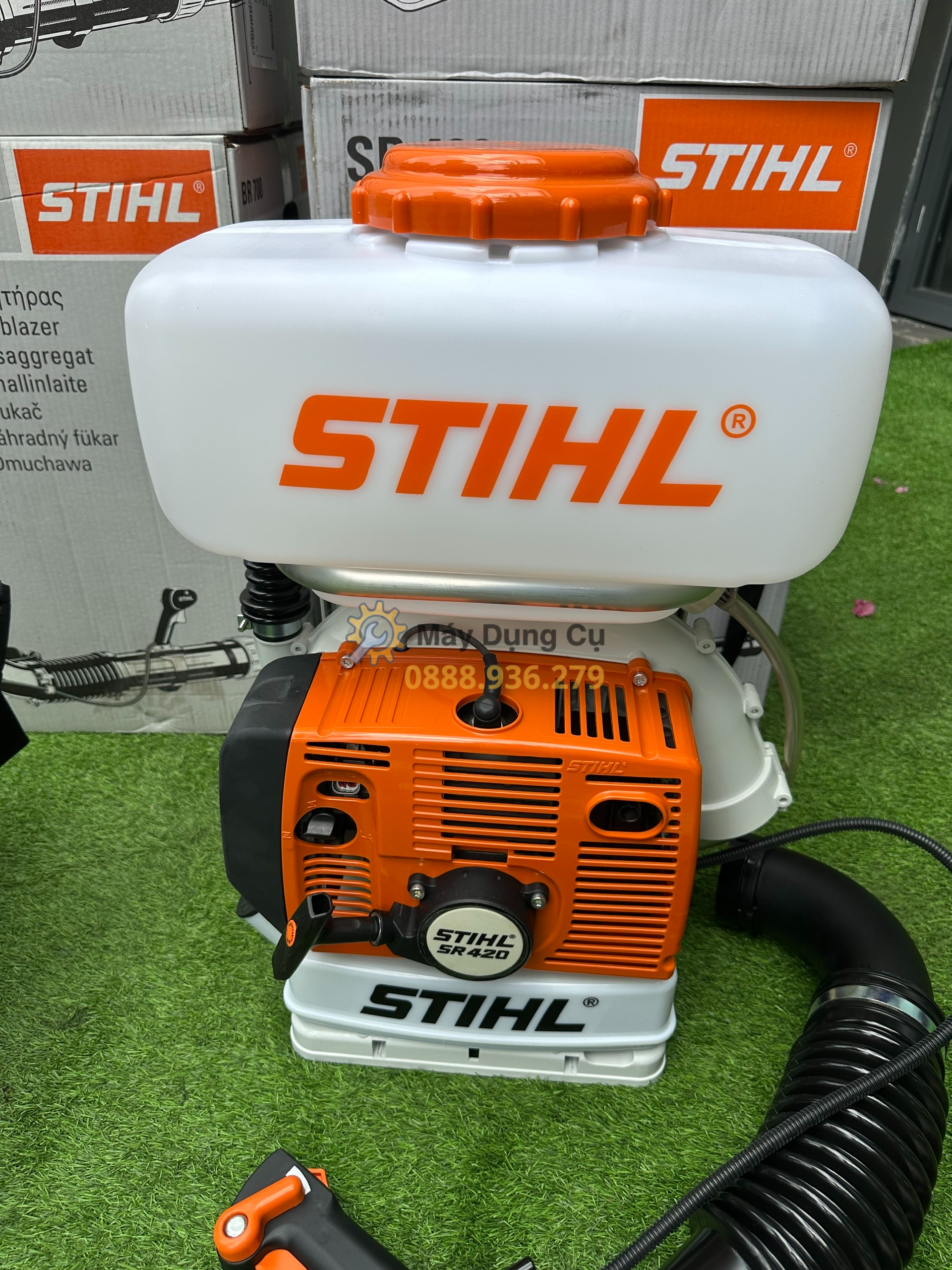 Máy phun thuốc STIHL SR-420 chính hãng công nghệ Đức bình 13 lít