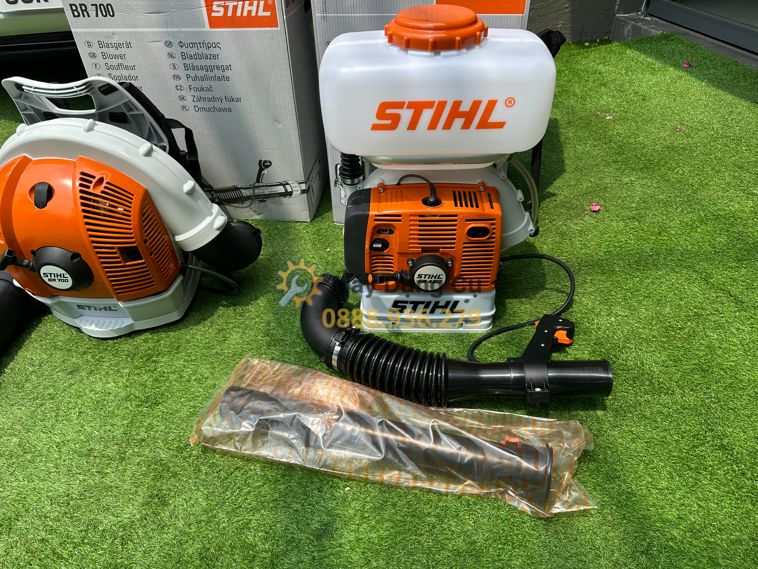 Máy phun xịt diệt côn trùng STIHL SR-420 công suất mạnh 56.5cc 13L