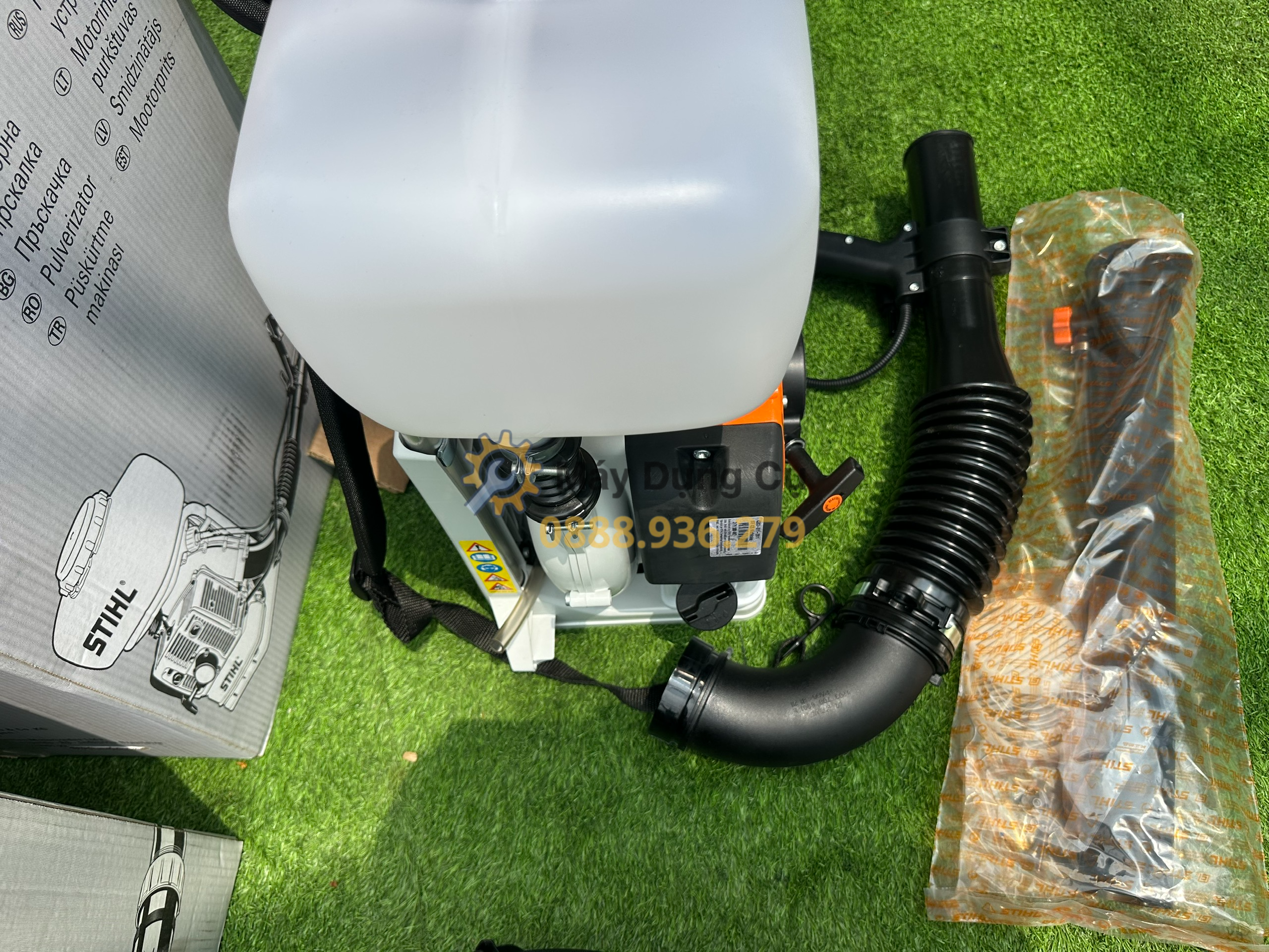 Máy phun xịt nông nghiệp STIHL SR-420 chính hãng 56.5cc 13L