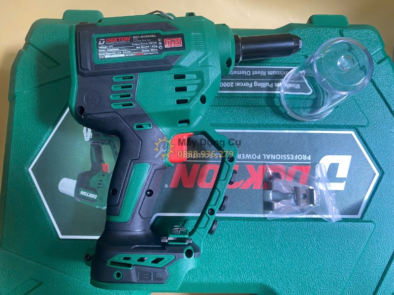 Máy rút rive pin 21V Dekton M21-RVG64BL brushless mạnh – Maydungcu.com