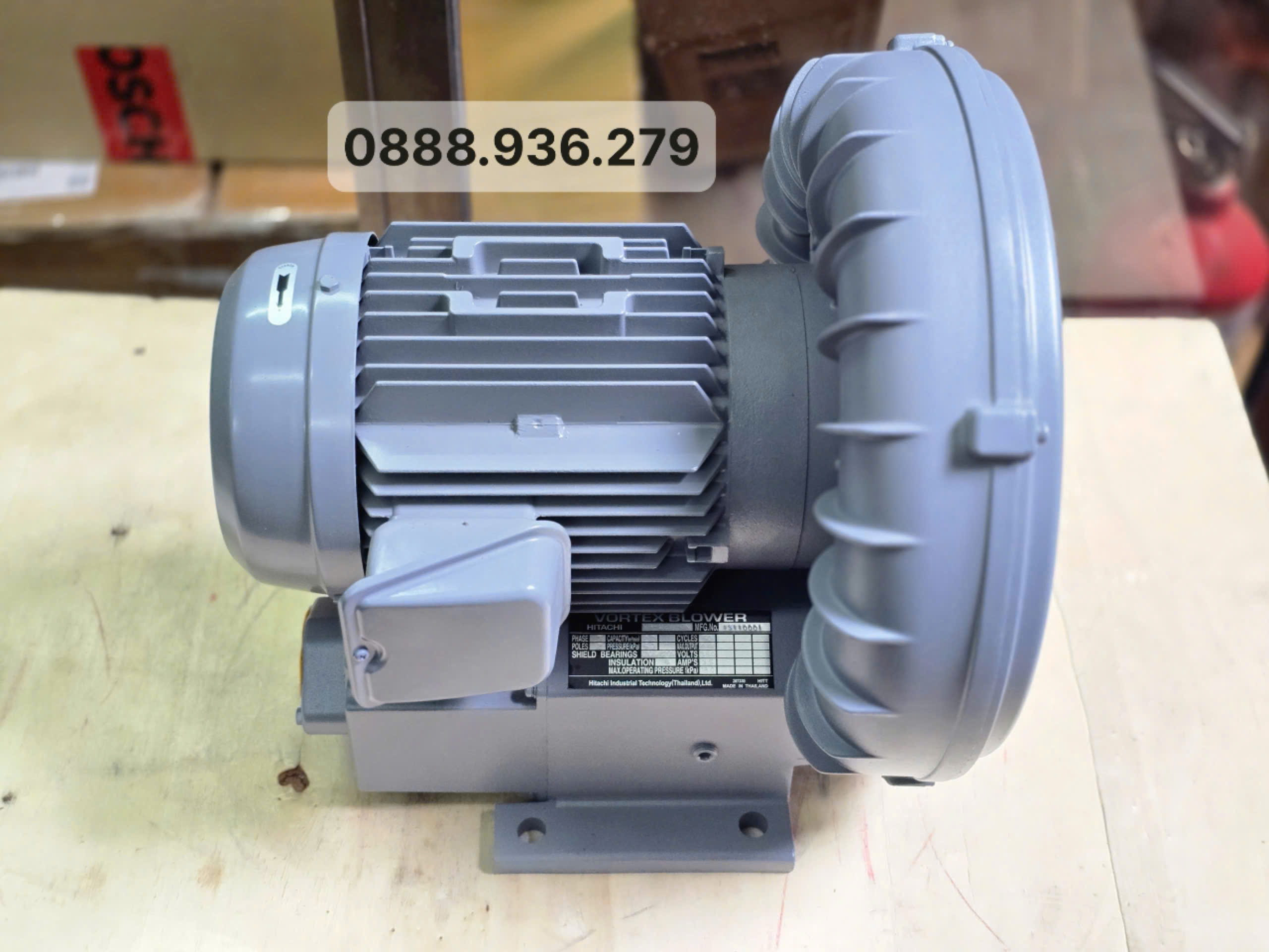 Ứng dụng máy thổi khí con sò Hitachi VB-020-DN xử lý nước thải thủy sản