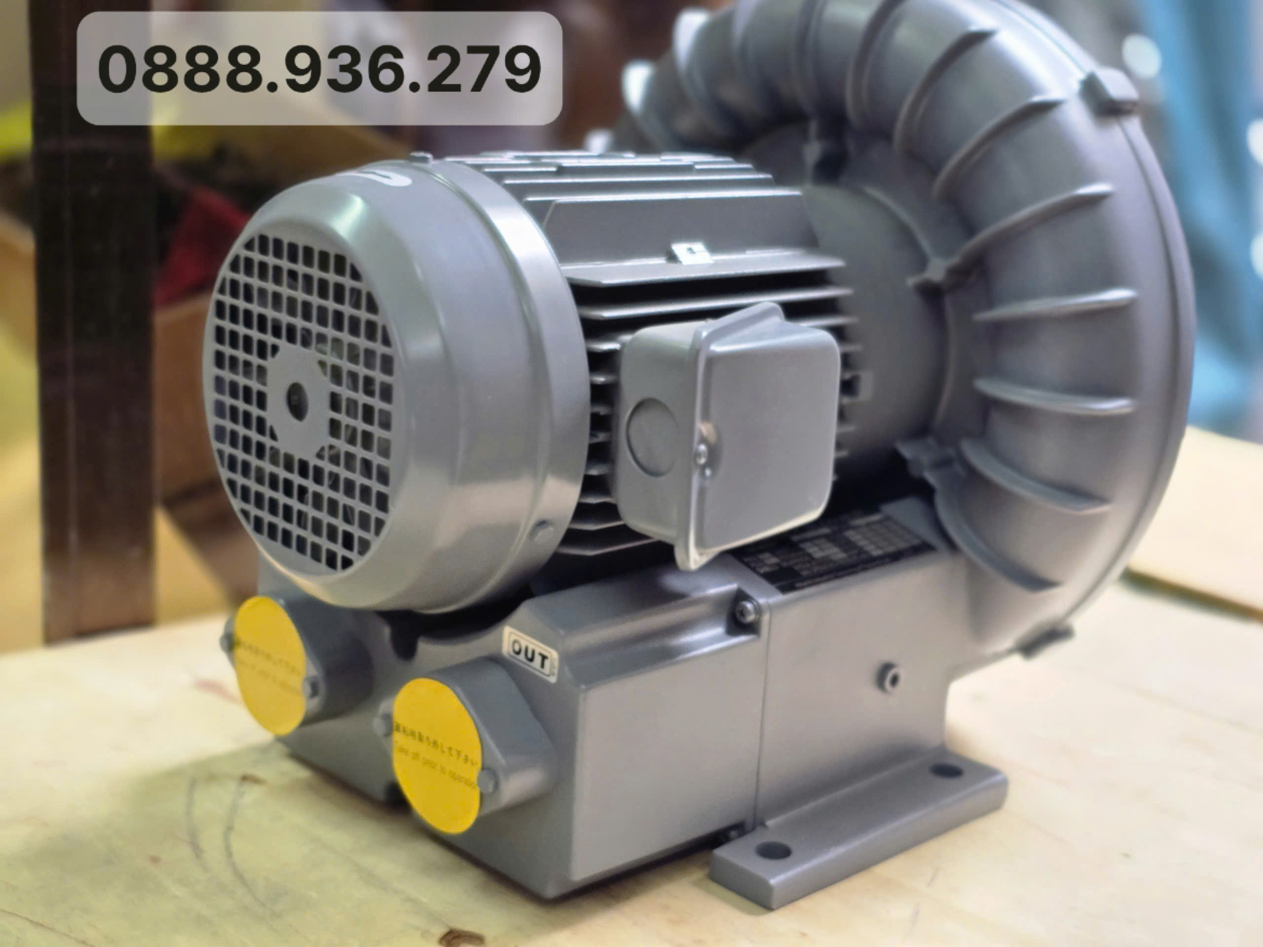 Hitachi VB-020-DN 1.5kW áp lực 18kPa lưu lượng 3.5 m3phut