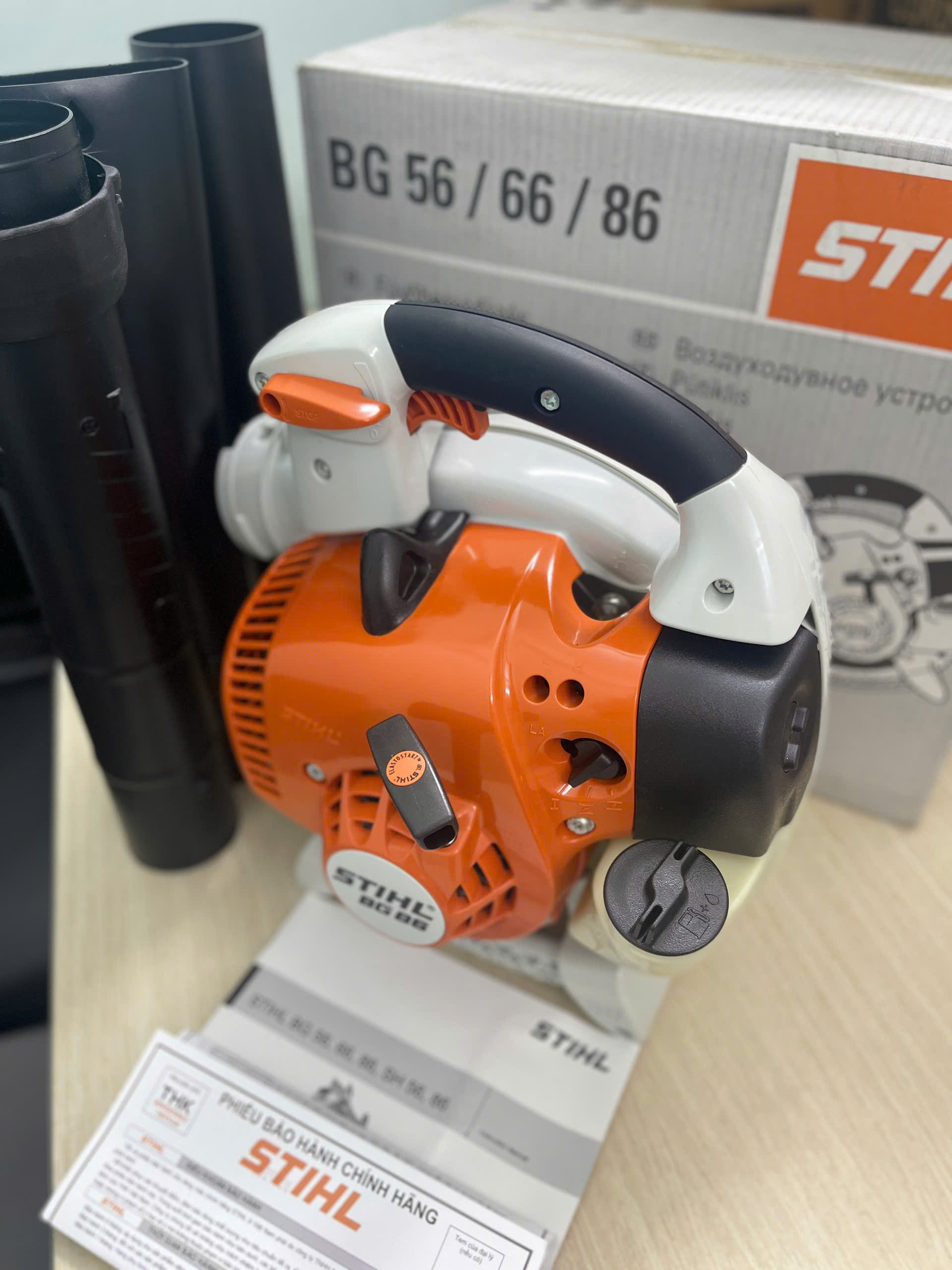 Máy thổi lá chạy xăng STIHL BG86 – hiệu năng cao, giá tốt tại Minh Triết
