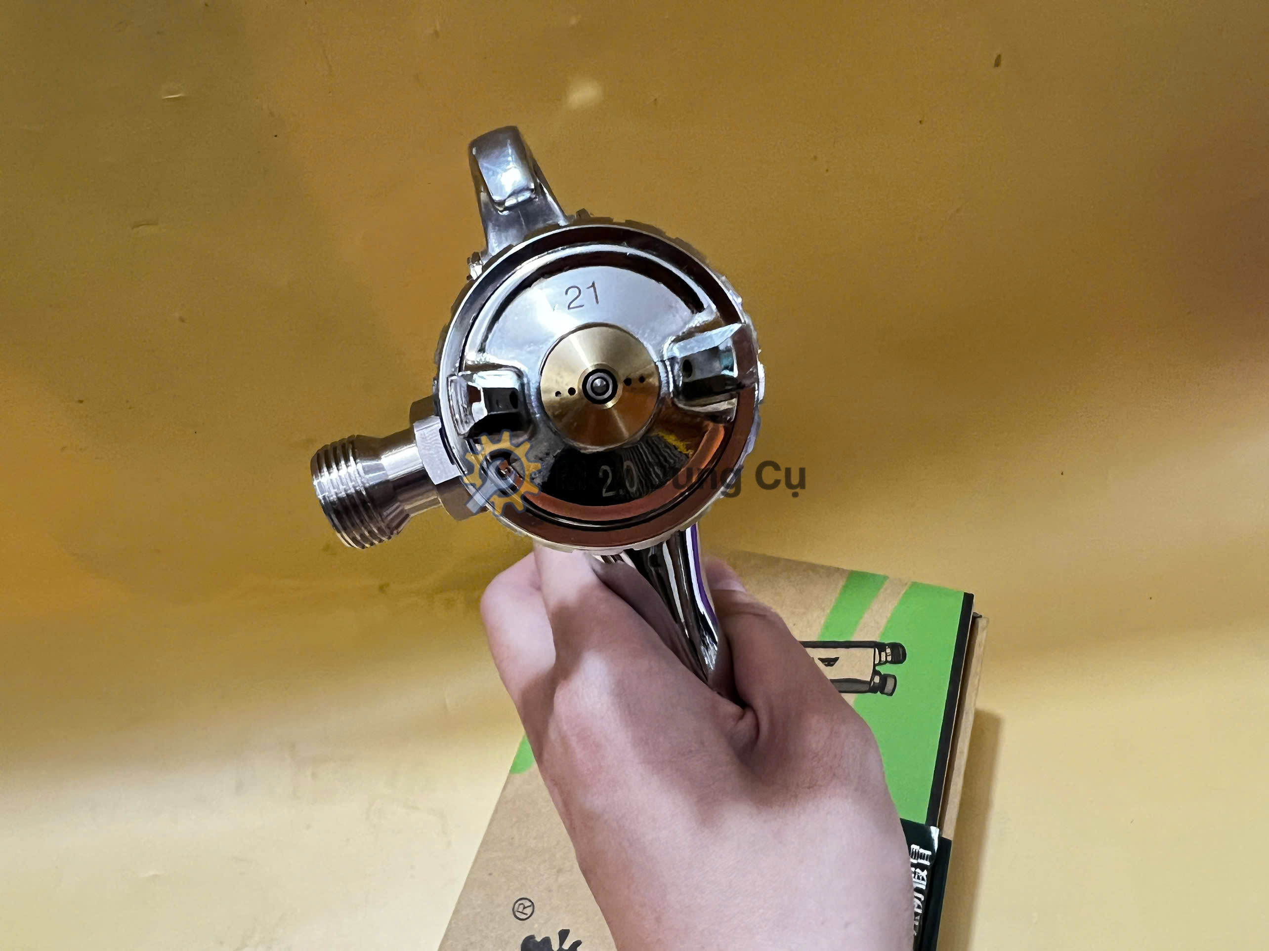 Meite MT-W77-2021G súng phun sơn - béc 1.5 2.0 2.5mm, lưu lượng khí 290-340l/phút