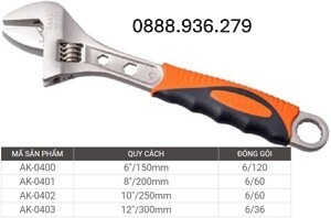 Mỏ lết Asaki AK-0400 giá rẻ