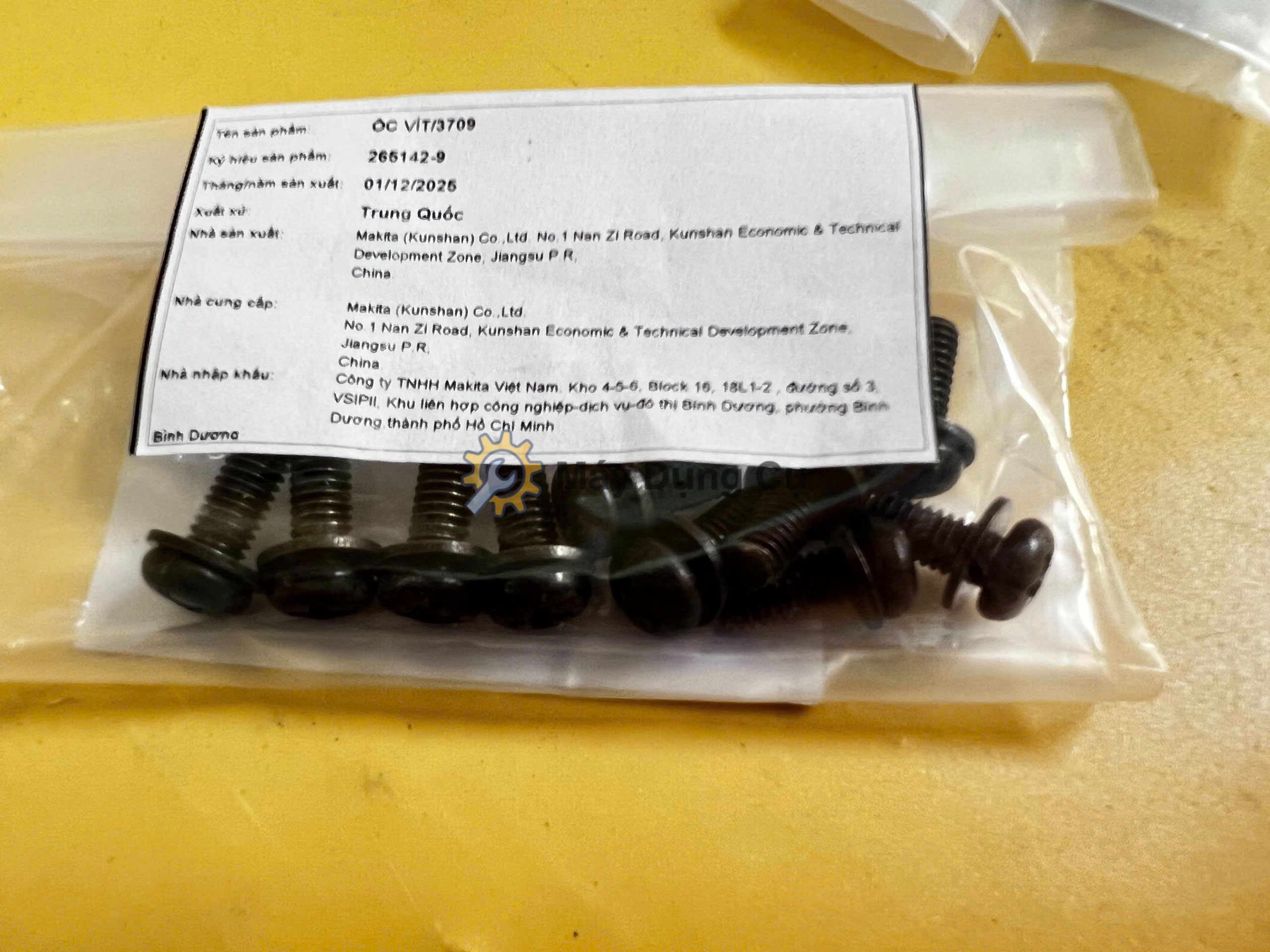 Ốc vít đế soi Makita 2651429 phụ tùng cho Makita 3709 M3700