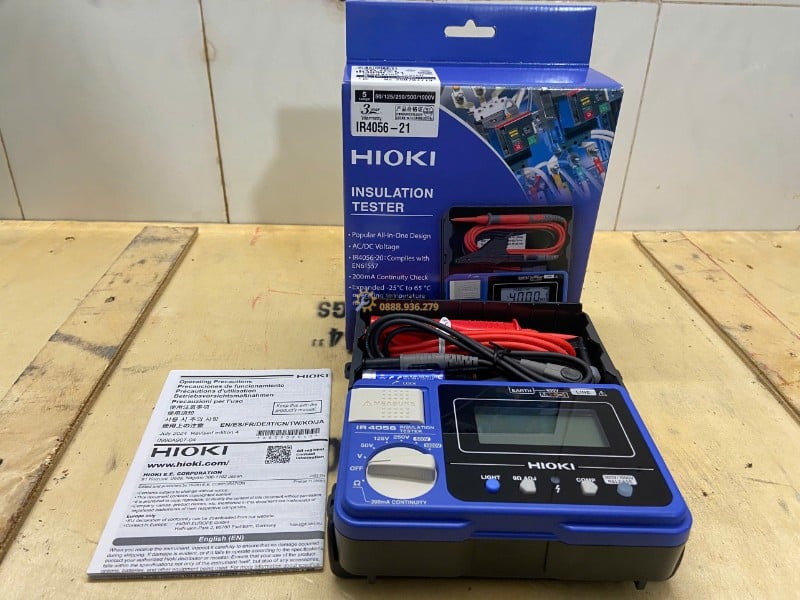 Phụ kiện đồng hồ đo điện trở cách điện Hioki IR4056-21