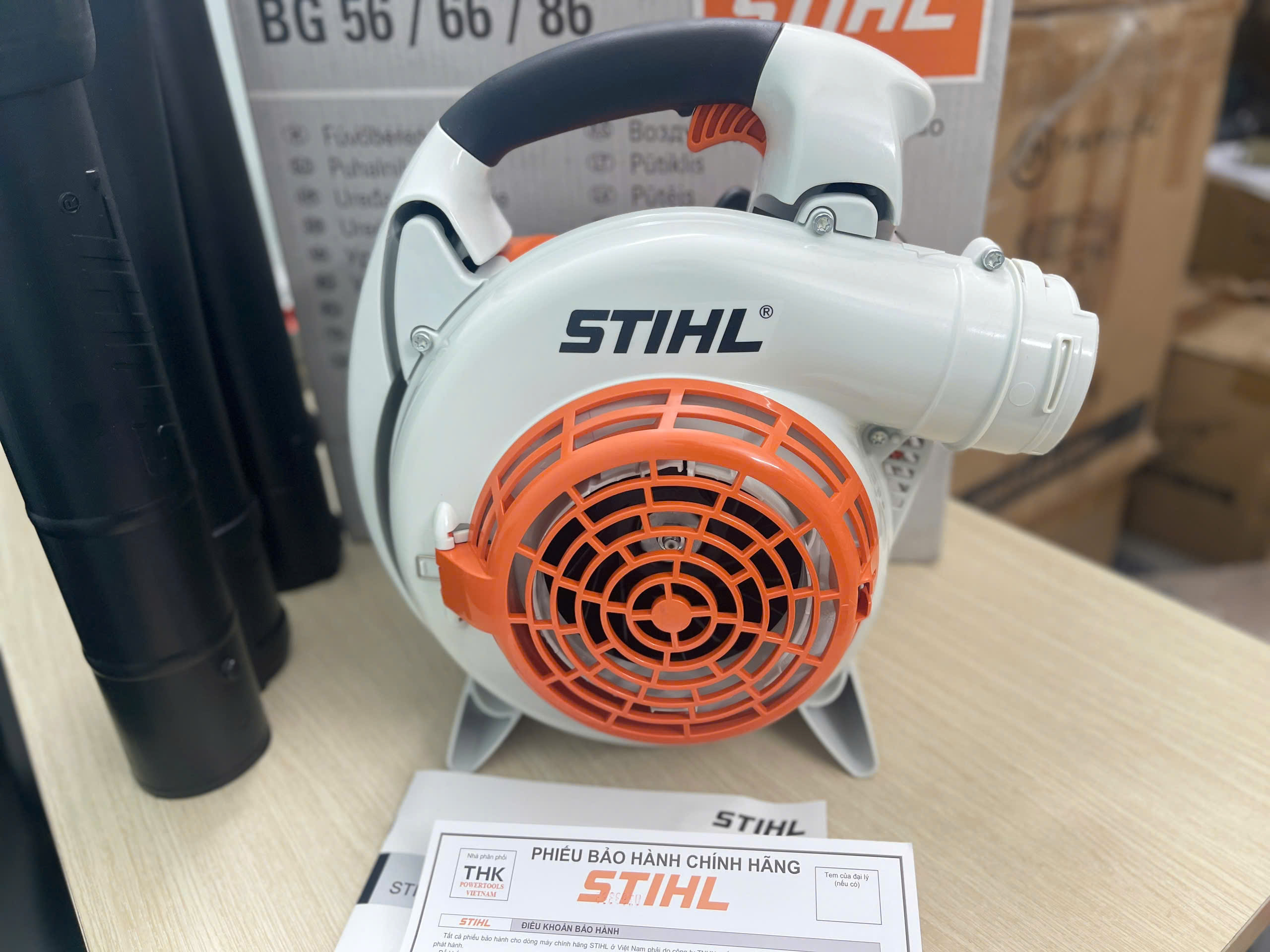 STIHL BG86 – Máy thổi lá chạy xăng chính hãng USA, gọn nhẹ, bền bỉ