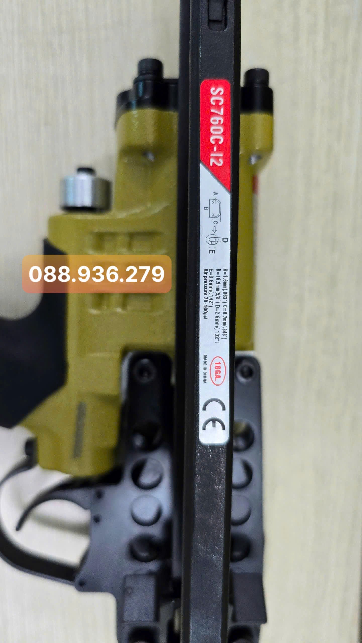 Chi tiết súng bắn đinh C Meite SC760 - chính hãng