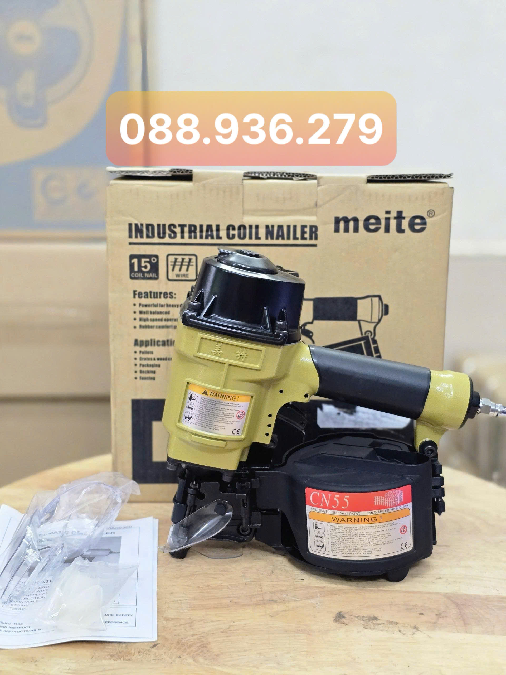 Phụ kiện súng bắn đinh MEITE CN55