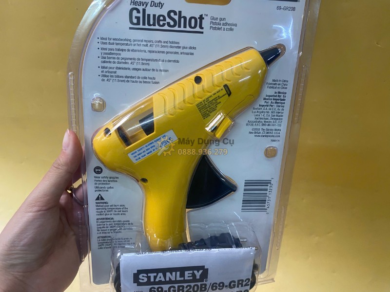 Súng bắn keo nến Stanley 69-GR20B chính hãng công suất 25W