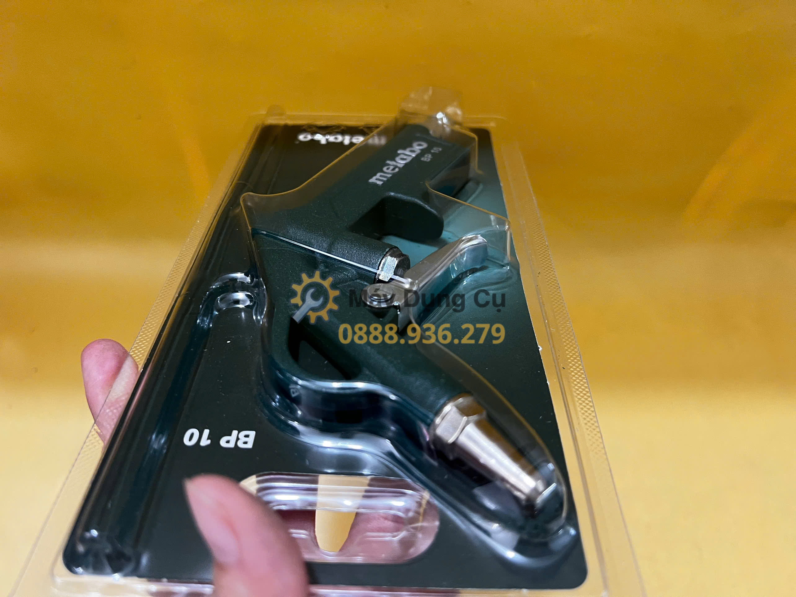 Súng thổi bụi khí nén Metabo BP 10 – giải pháp làm sạch nhanh cho xưởng và gara