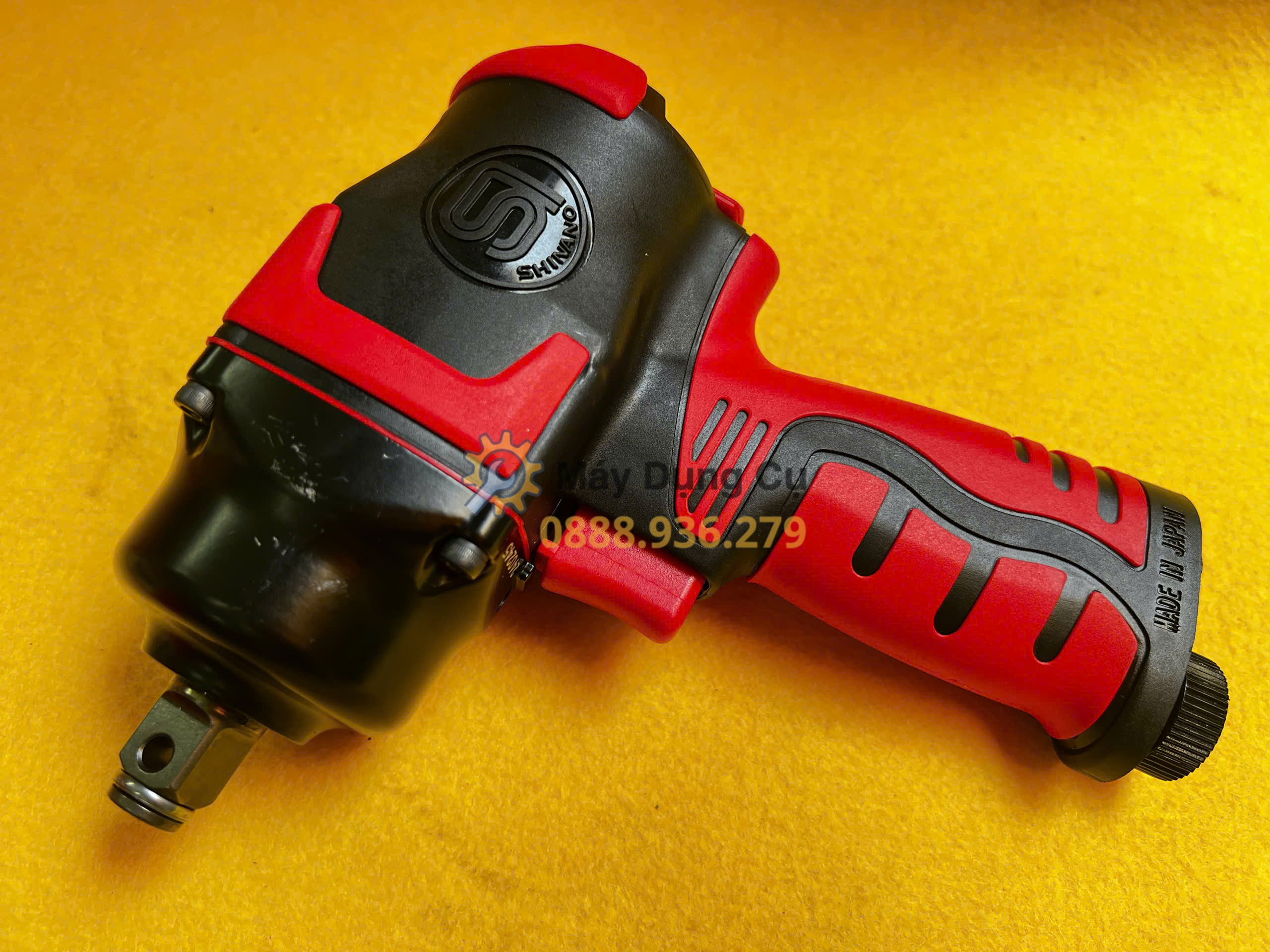 Súng vặn ốc khí nén Shinano SI-1610 lực mạnh 450Nm