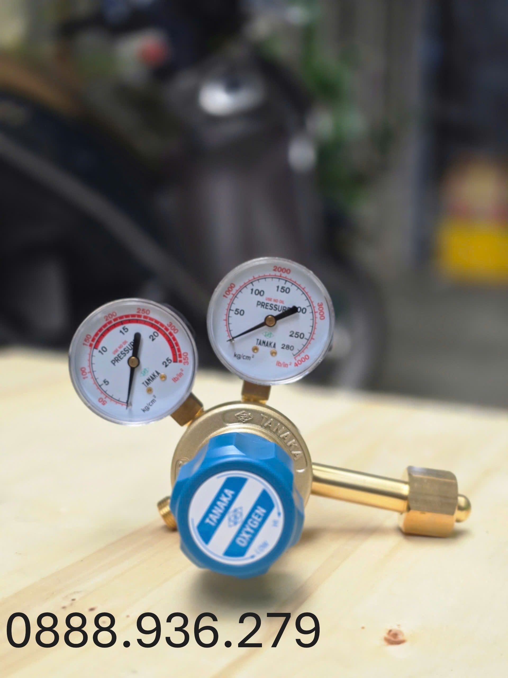 Đồng Hồ Oxy Tanaka Venus CGA-540L đo áp suất chính xác
