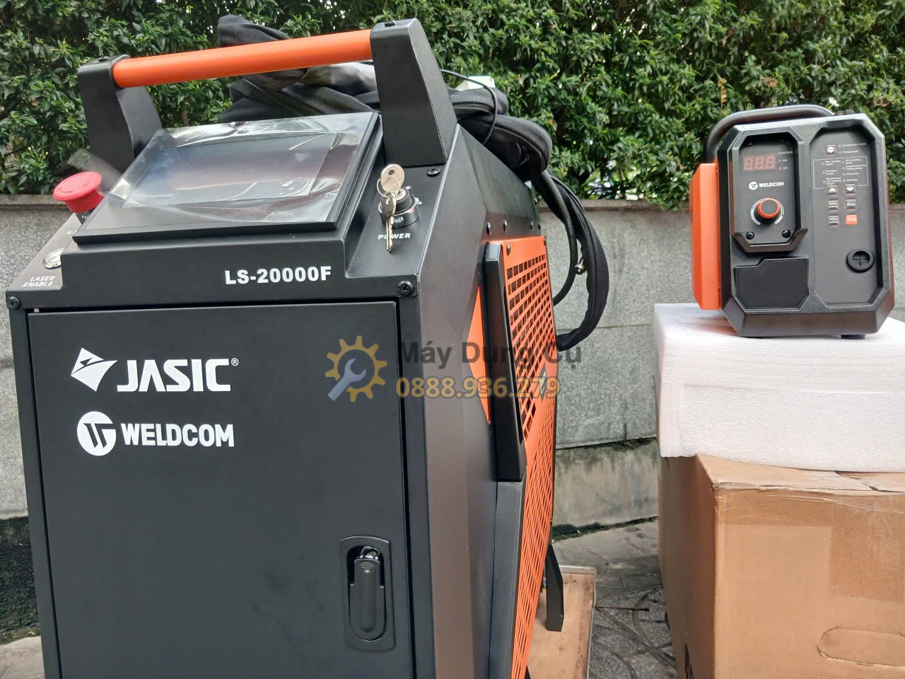 Thiết bị hàn Laser Jasic LS-20000F công nghiệp