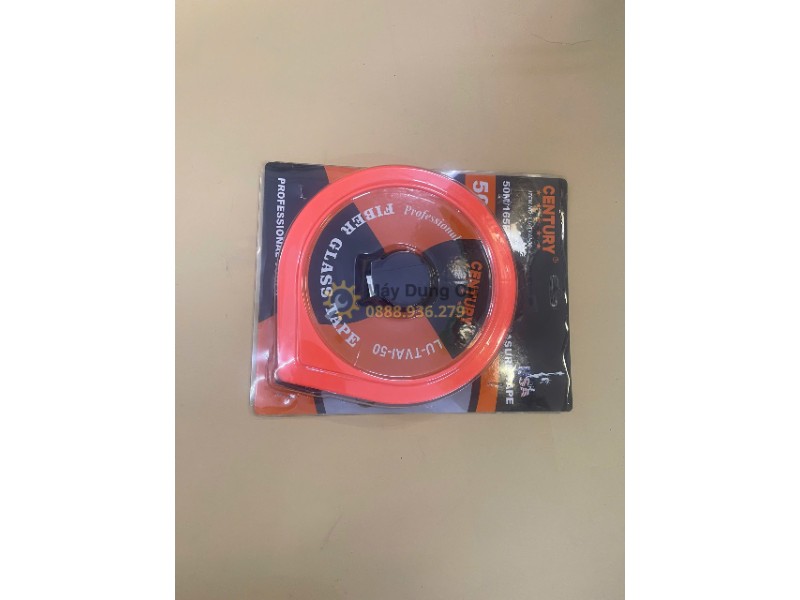 Thước dây sợi thủy tinh 50m Century LU-TVAI-50 cam đen chính hãng
