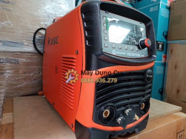 Tổng thể mặt trước máy hàn TIG315PACDC E203 II JET 20