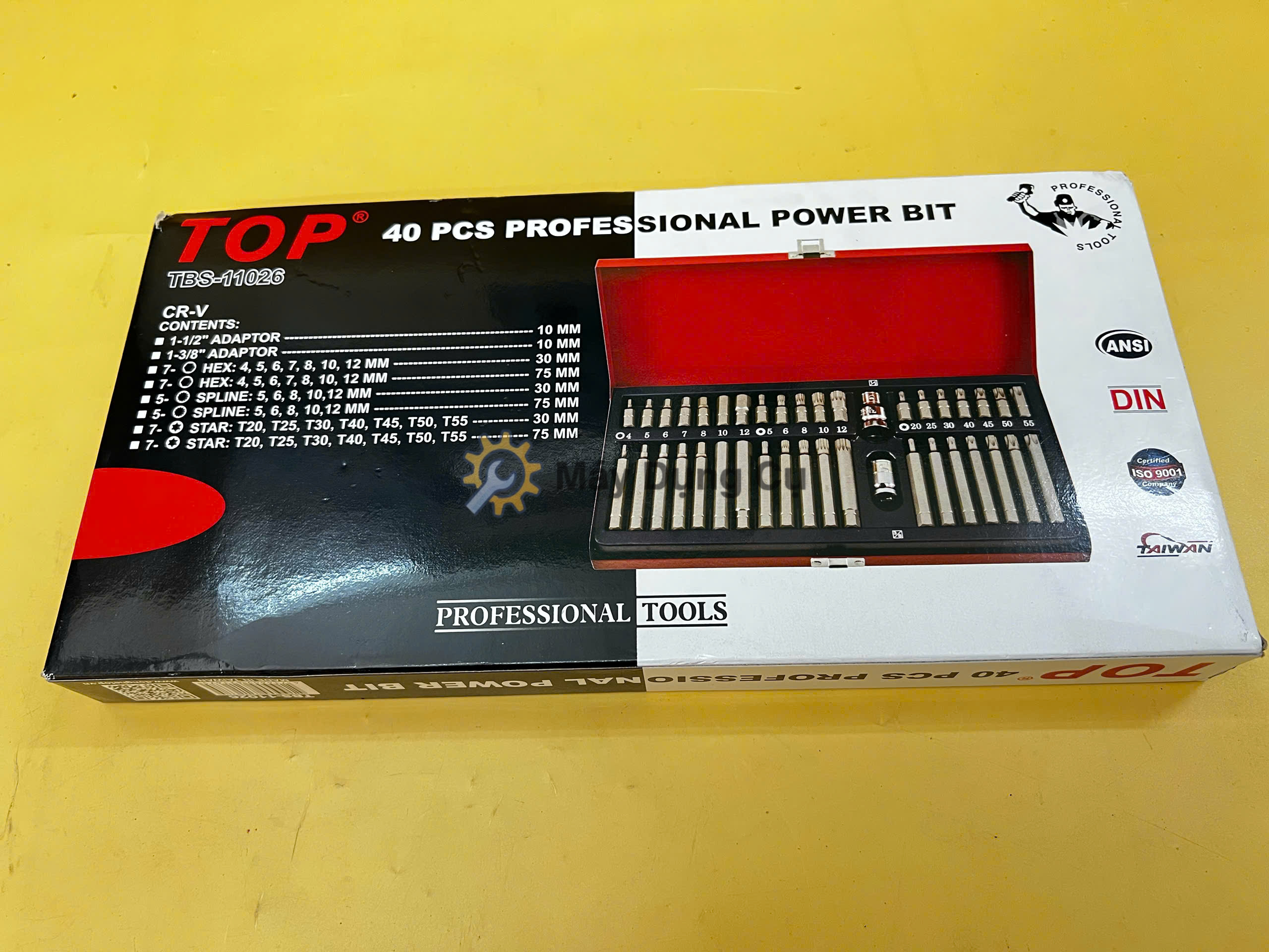 Bộ lục giác 40 chi tiết TOP TBS-11026 chính hãng Đài Loan