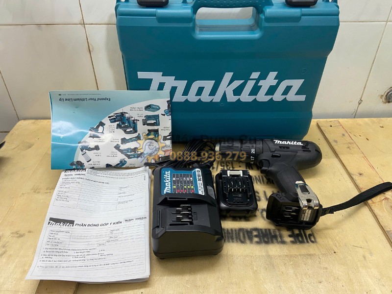 Trọn bộ phụ kiện máy Makita HP333DWYB