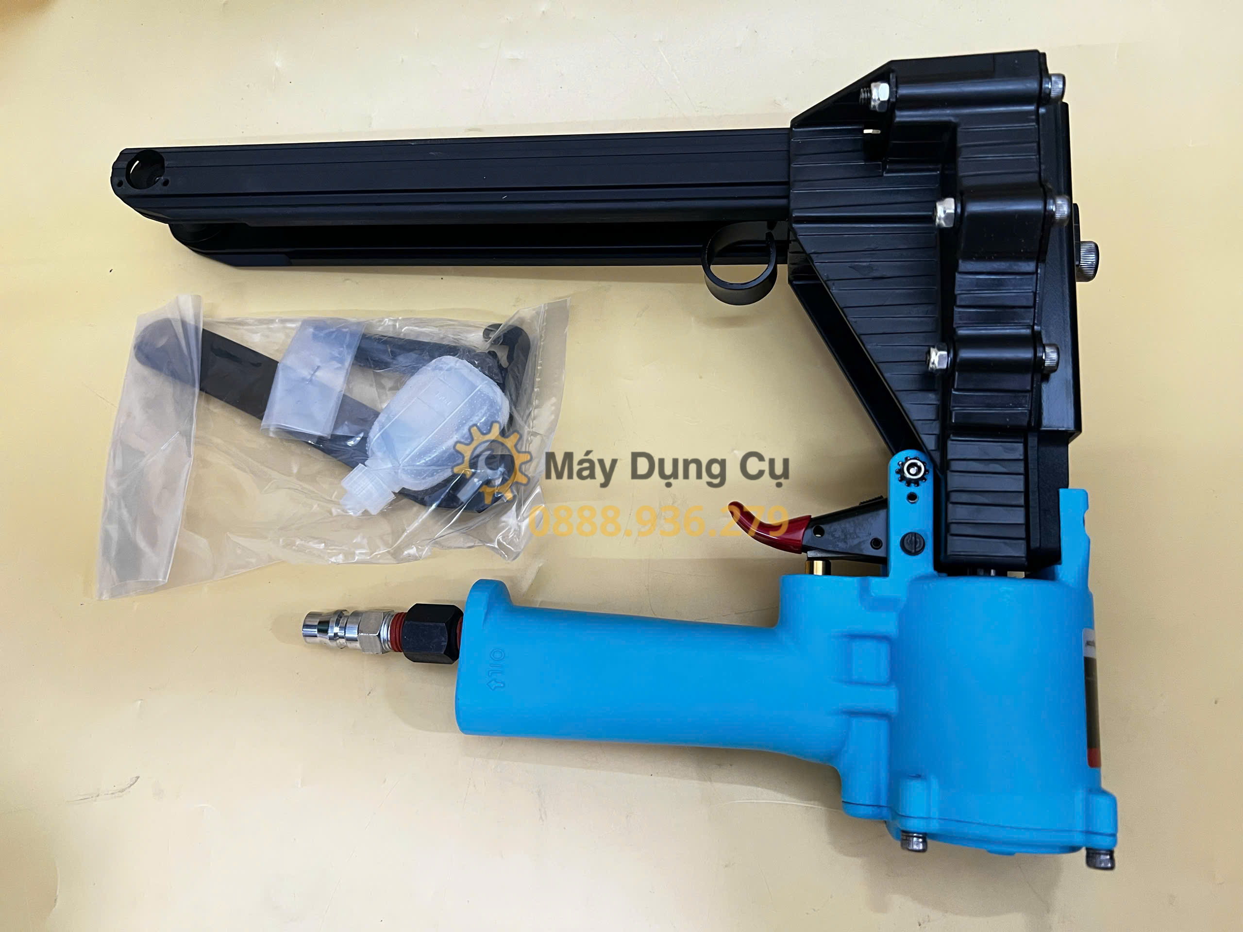 Súng bắn ghim thùng carton YUNICA ACS-19 dùng hơi chính hãng