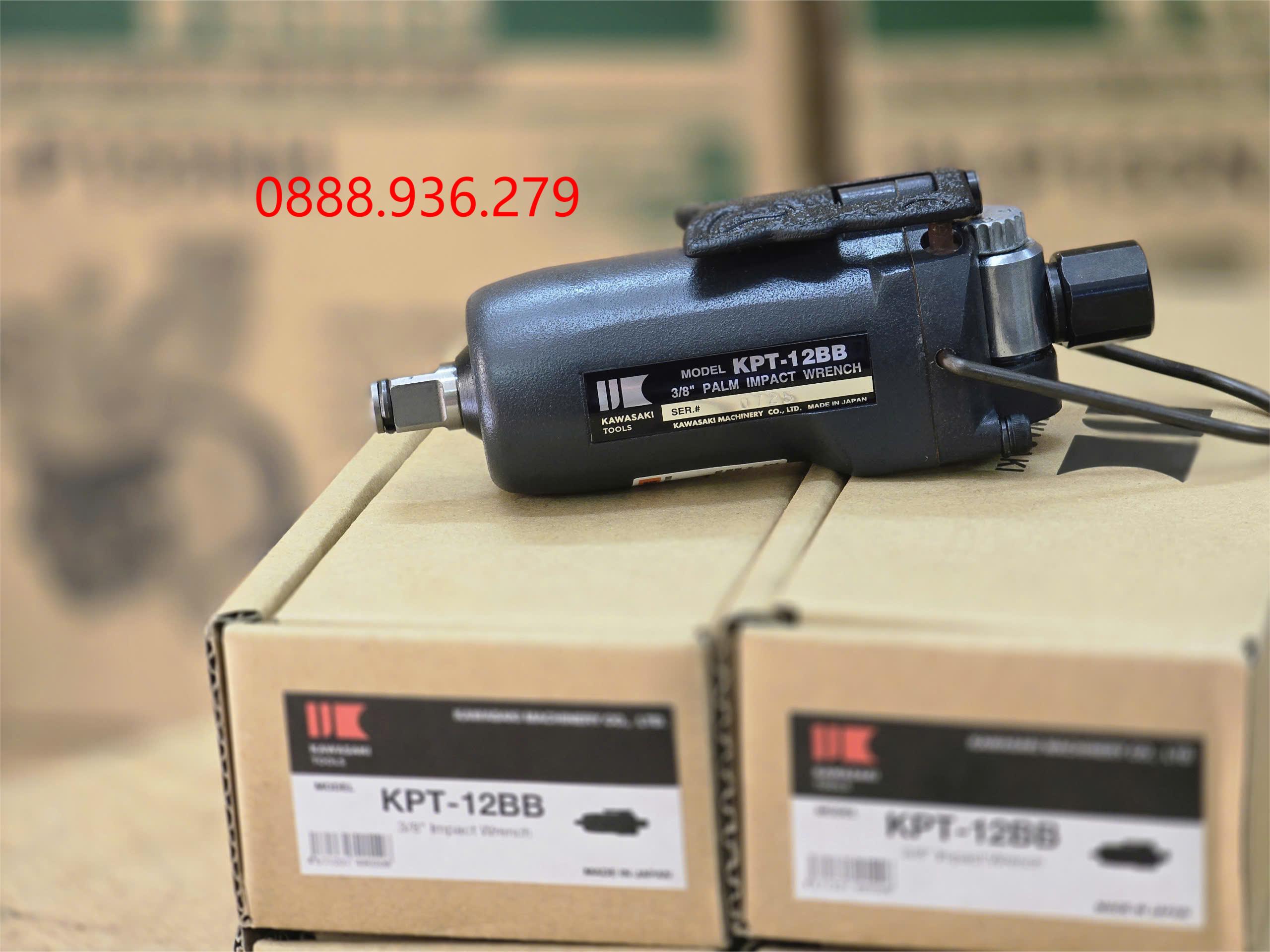 Súng vặn bulong Kawasaki KPT-12BB - Hộp nguyên bản