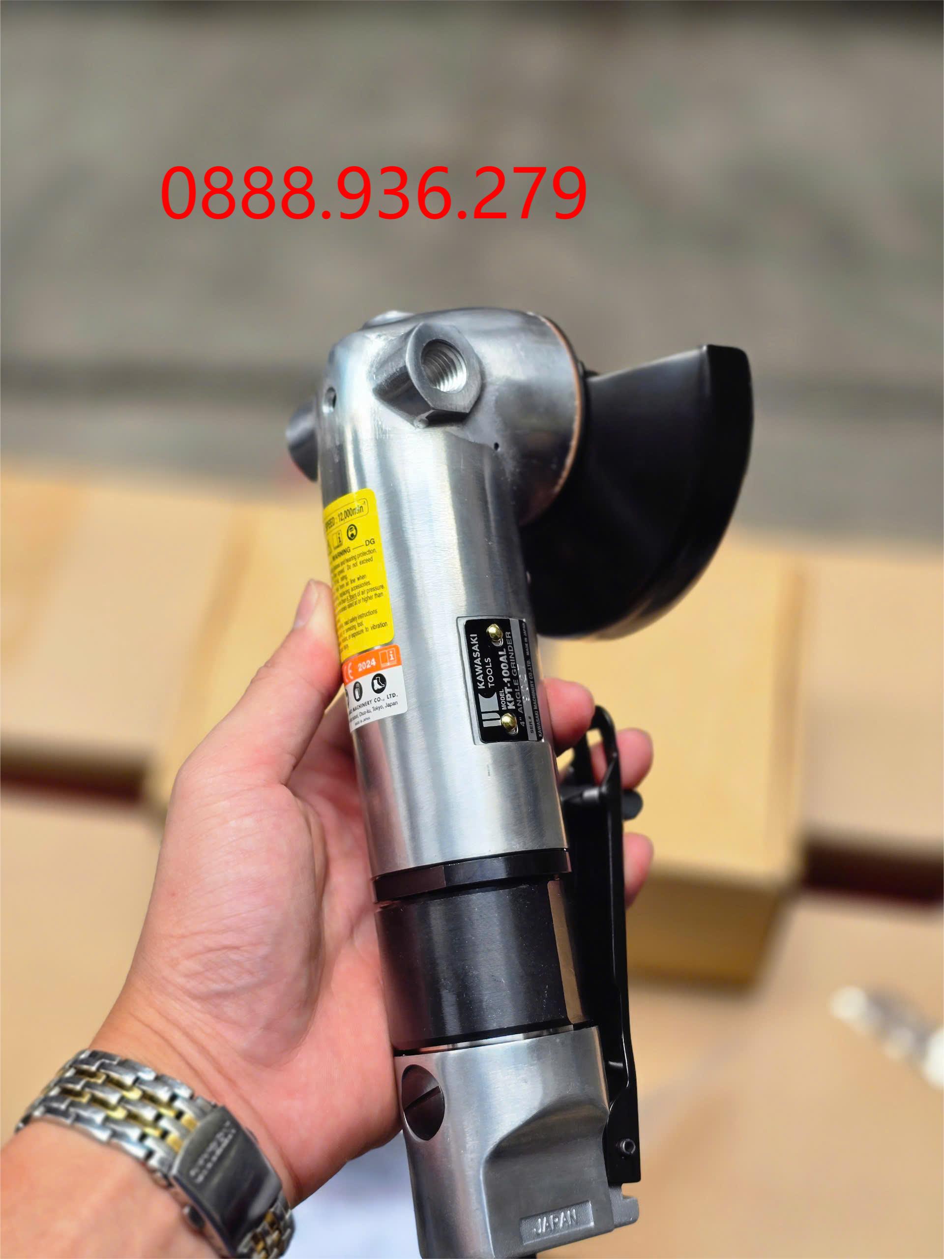 Máy mài góc Kawasaki KPT-100AL - cận cảnh chi tiết