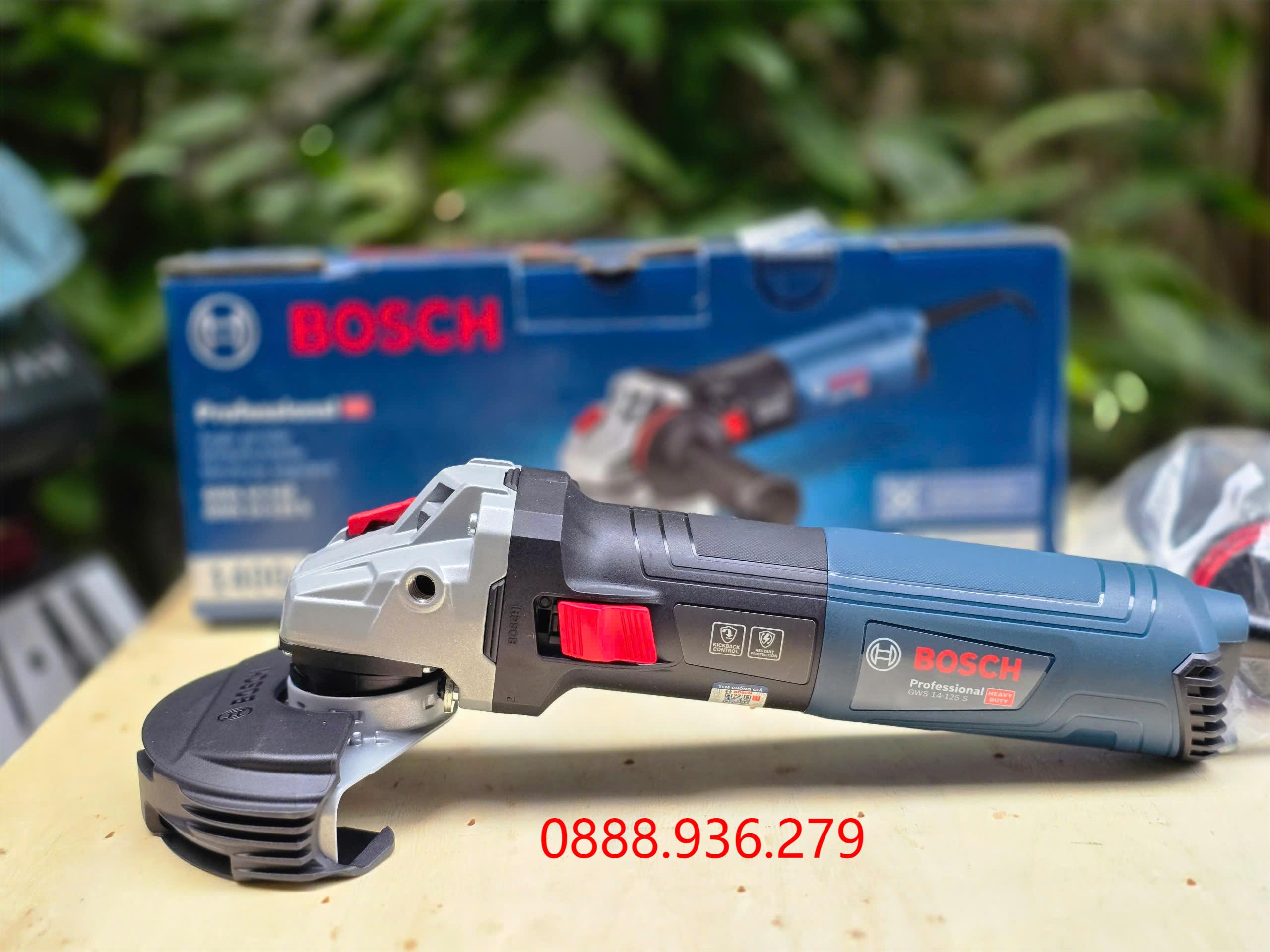 Bosch GWS 14-125 S công suất mạnh mẽ