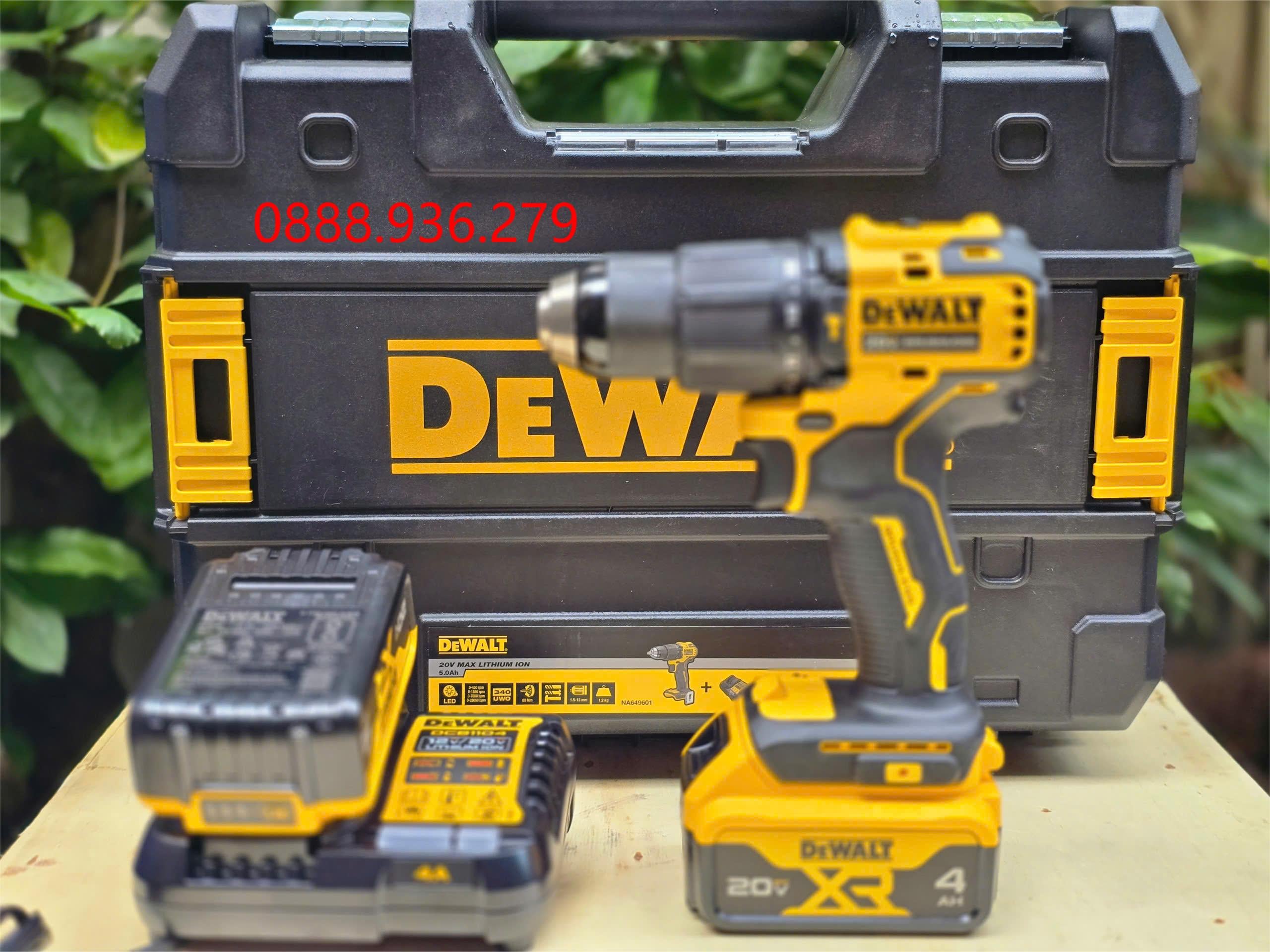 Máy Khoan Pin DEWALT DCD709P2-KR kèm 2 pin XR 5.0Ah
