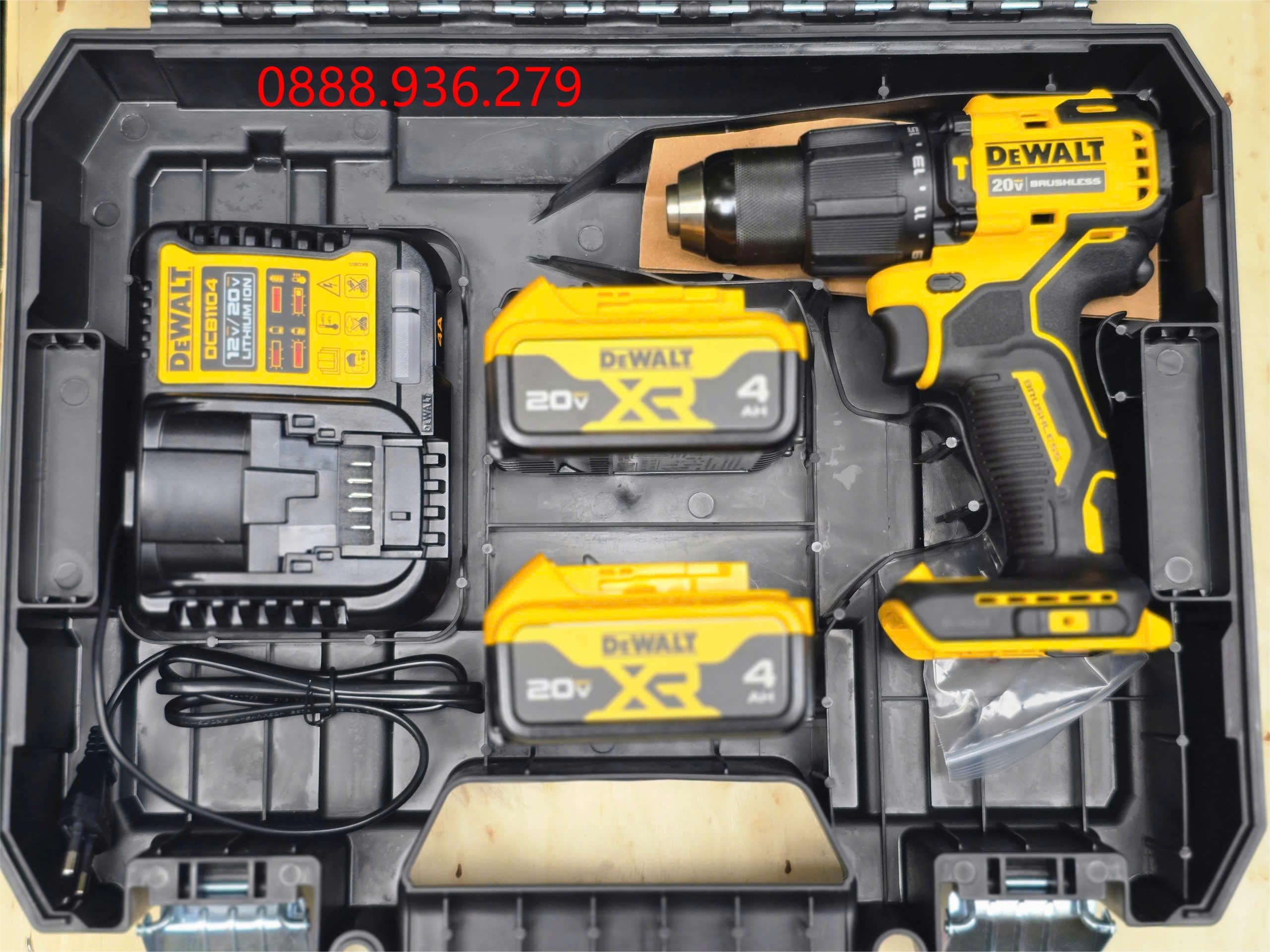 Máy Khoan Động Lực DEWALT DCD709P2-KR Brushless nhỏ gọn
