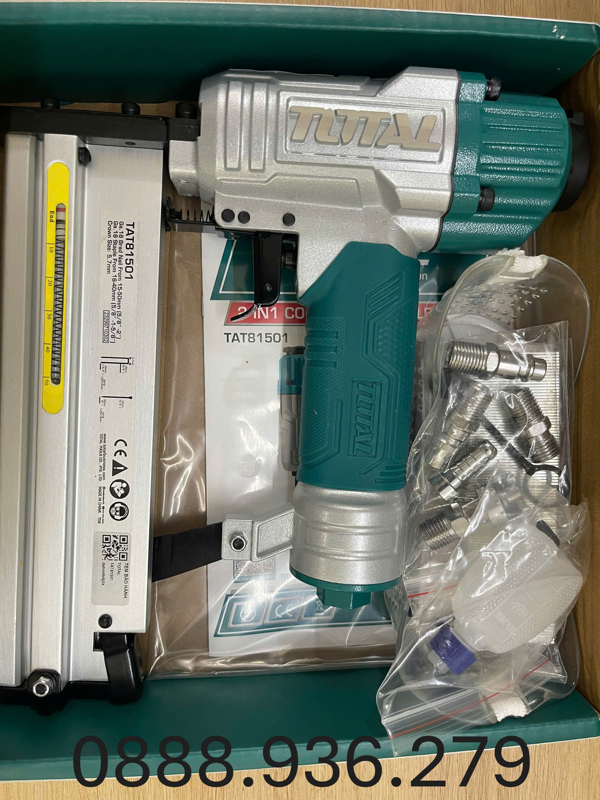 Súng bắn đinh Total TAT81501 chính hãng