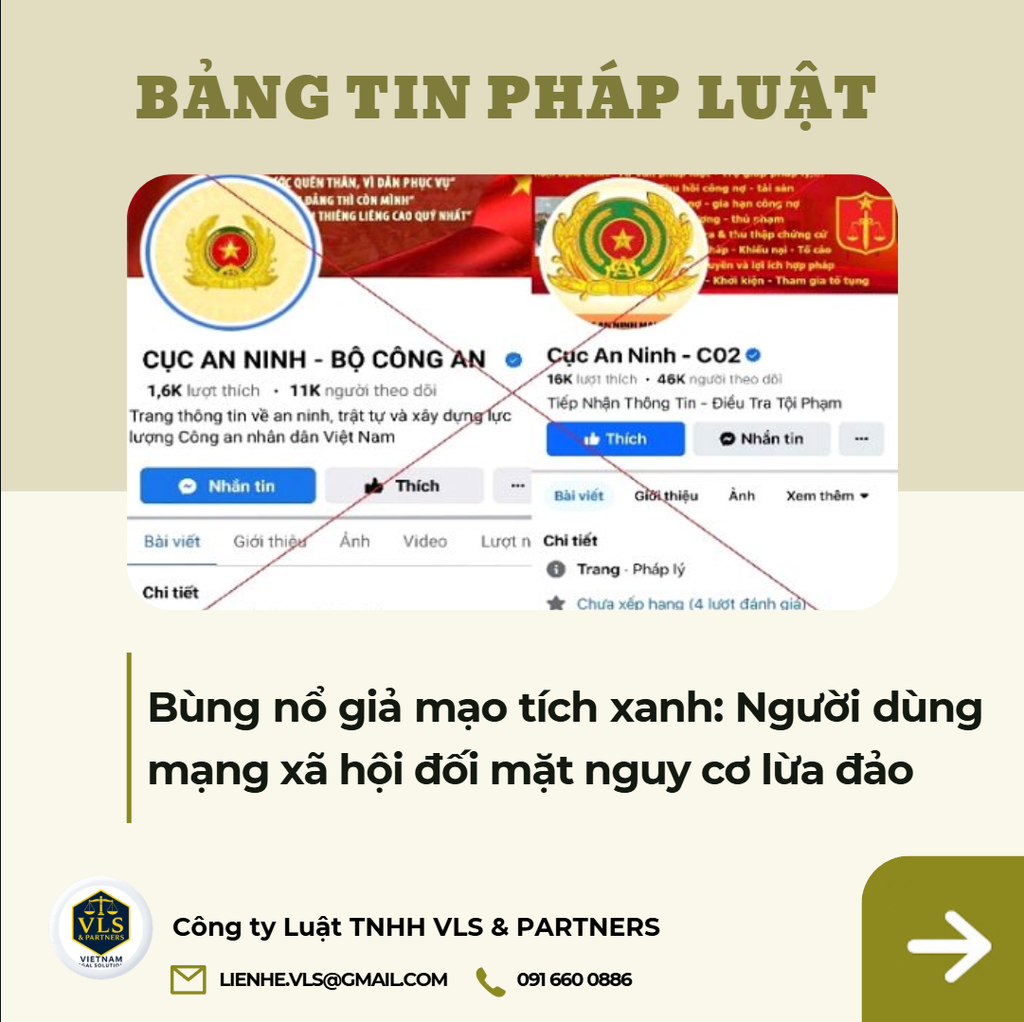 Bùng nổ giả mạo tích xanh: Người dùng mạng xã hội đối mặt nguy cơ lừa đảo