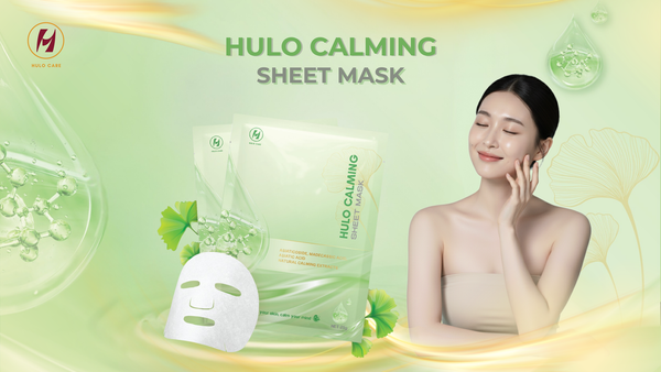 HULO CALMING SHEET MASK - GIÚP LÀN DA NHẠY CẢM TÌM THẤY SỰ CÂN BẰNG