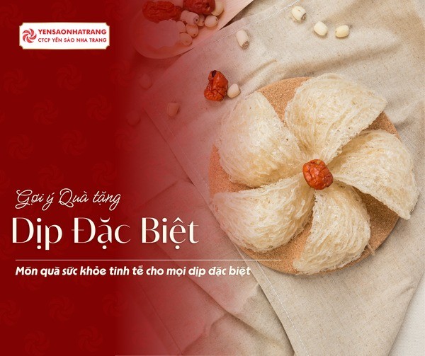 Yến sào – Món quà sức khỏe tinh tế cho mọi dịp đặc biệt
