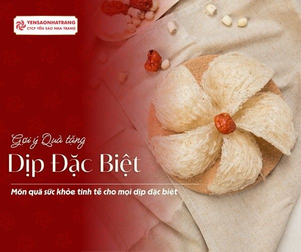 Yến sào – Món quà sức khỏe tinh tế cho mọi dịp đặc biệt