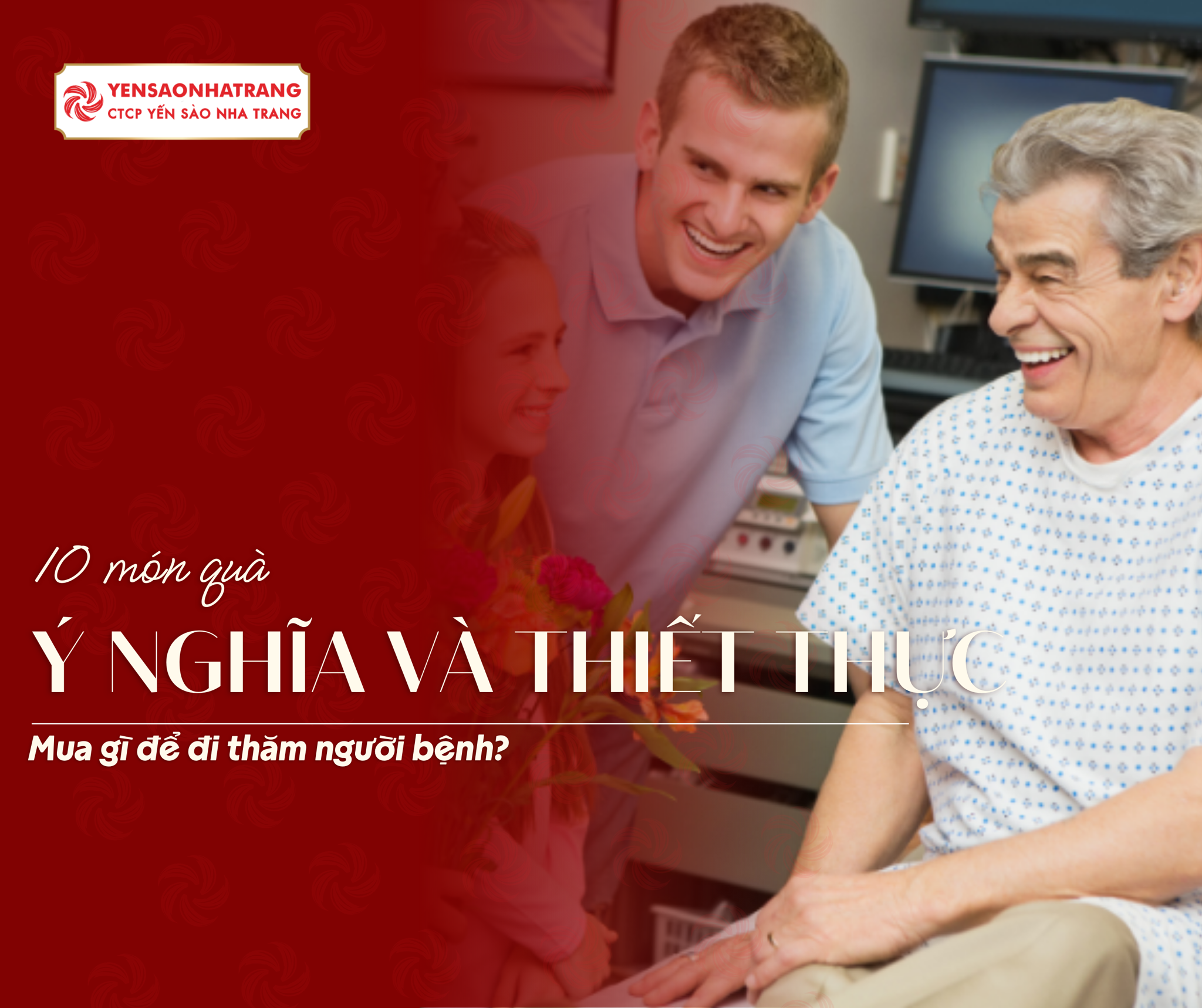 Mua gì để đi thăm người bệnh? 10 món quà ý nghĩa và thiết thực
